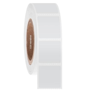 LabTAG FIJA-29C2-1WH Deep-Freeze Labels for Inkjet Printers 1" x 1" / 25.4mm x 25.4mm, White, 2" Core