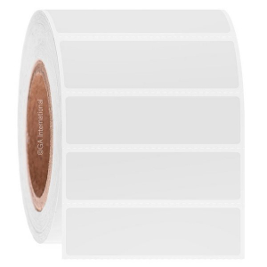 LabTAG FIJA-558C2-2WH Deep-Freeze Labels for Inkjet Printers 2.75" x 0.75" / 69.9mm x 19.1mm, White, 2" Core