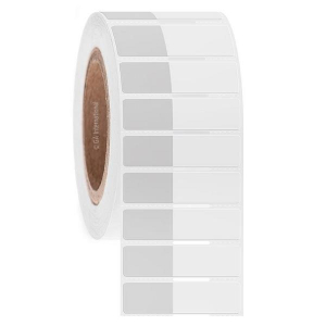 LabTAG FIX-312NOTC3-3WH CryoSTUCK - Cryogenic Thermal-Transfer Labels for Frozen Vials & Tubes 1 x 0.625 + 1.375 wrap, White 3 Inch Core