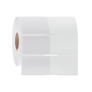 LabTAG FIX-329NOTC1-1WH CryoSTUCK - Cryogenic Thermal-Transfer Labels for Frozen Vials & Tubes 1.5" x 1" + 1.5" wrap, White 1 Inch Core