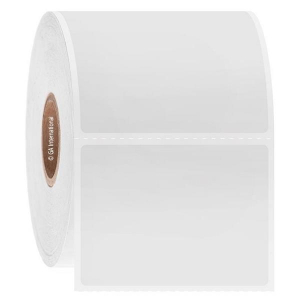 LabTAG FJT-14C1-1WH Permanent FreezerTAG - Deep-Freeze Labels for Thermal-Transfer Barcode Printers 2" x 1.5", White 1 Inch Core