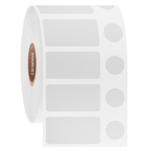 LabTAG FJT-172C1-2WH Permanent FreezerTAG - Deep-Freeze Labels for Thermal-Transfer Barcode Printers 1.25 x 0.625 + 0.4375, White 1 Inch Core