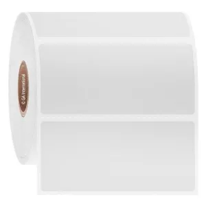 LabTAG FJT-179C1-1WH Permanent FreezerTAG - Deep-Freeze Labels for Thermal-Transfer Barcode Printers 2.75" x 1.25", White 1 Inch Core