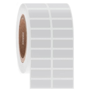 LabTAG FJT-190C3-3WH Permanent FreezerTAG - Deep-Freeze Labels for Thermal-Transfer Barcode Printers 1.25" x 0.5", White, 3" Core