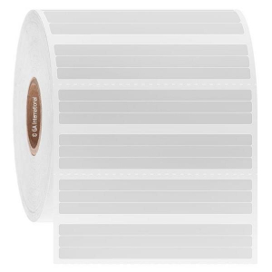 LabTAG FJT-207C1-6WH Permanent FreezerTAG - Deep-Freeze Labels for Thermal-Transfer Barcode Printers 2.48" x 0.15", White, 1" Core