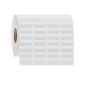 LabTAG FJT-212NPC1-16WH Permanent FreezerTAG - Deep-Freeze Labels for Thermal-Transfer Barcode Printers 0.75" x 0.2", White, 1" Core