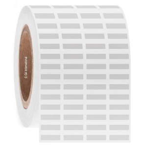 LabTAG FJT-212NPC3-16WH Permanent FreezerTAG - Deep-Freeze Labels for Thermal-Transfer Barcode Printers 0.75" x 0.2", White, 3" Core