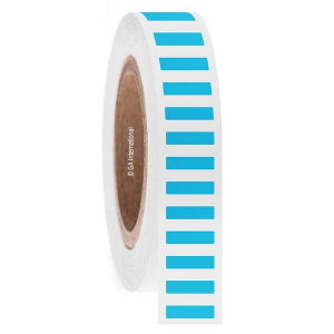 LabTAG FJT-213NPC3-10BL Permanent FreezerTAG - Deep-Freeze Labels for Thermal-Transfer Barcode Printers 0.75" x 0.2", Blue 3 Inch Core