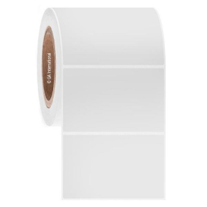 LabTAG FJT-216C3-0.5WH Permanent FreezerTAG - Deep-Freeze Labels for Thermal-Transfer Barcode Printers 4" x 2.5", White 3 Inch Core