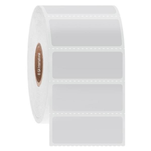 LabTAG FJT-232C1-2WH Permanent FreezerTAG - Deep-Freeze Labels for Thermal-Transfer Barcode Printers 1.625" x 0.625", White, 1" Core