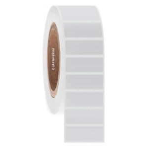 LabTAG FJT-232C3-4WH Permanent FreezerTAG - Deep-Freeze Labels for Thermal-Transfer Barcode Printers 1.625" x 0.625", White, 3" Core