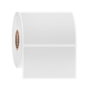 LabTAG FJT-238C1-1WH Permanent FreezerTAG - Deep-Freeze Labels for Thermal-Transfer Barcode Printers 2.5" x 1.5", White 1 Inch Core