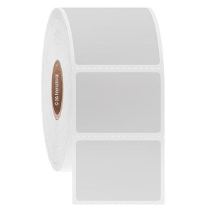 LabTAG FJT-243C1-2WH Permanent FreezerTAG - Deep-Freeze Labels for Thermal-Transfer Barcode Printers 1.4" x 1", White 1 Inch Core