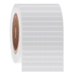 LabTAG FJT-269C3-4WH PCR-TAG - Deep-Freeze Labels for High-Profile PCR Tube Strips 3" x 0.25", White, 3" Core