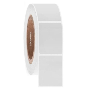 LabTAG FJT-275C3-2WH Permanent FreezerTAG - Deep-Freeze Labels for Thermal-Transfer Barcode Printers 1.5" x 2", White 3 Inch Core