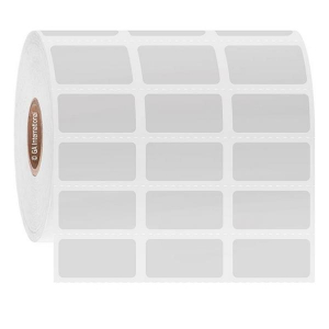 LabTAG FJT-280C1-3WH Permanent FreezerTAG - Deep-Freeze Labels for Thermal-Transfer Barcode Printers 1" x 0.5", White, 1" Core