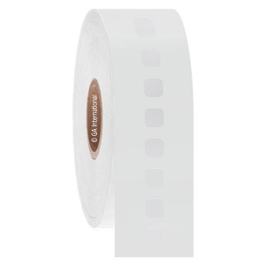 LabTAG FJT-294NPC1-5WH Permanent FreezerTAG - Deep-Freeze Labels for Thermal-Transfer Barcode Printers 0.236" x 0.236", White 1 Inch Core