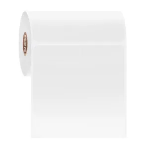 LabTAG FJT-296C1-0.3WH Permanent FreezerTAG - Deep-Freeze Labels for Thermal-Transfer Barcode Printers 3.875" x 3.875", White, 1" Core