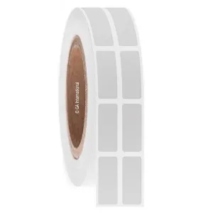 LabTAG FJT-34C3-2WH Permanent FreezerTAG - Deep-Freeze Labels for Thermal-Transfer Barcode Printers 0.5" x 1.25", White, 3" Core