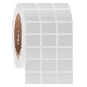 LabTAG FJT-3C3-5.5WH Permanent FreezerTAG - Deep-Freeze Labels for Thermal-Transfer Barcode Printers 1" x 0.75", White, 3" Core