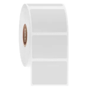 LabTAG FJT-504C1-1WH Permanent FreezerTAG - Deep-Freeze Labels for Thermal-Transfer Barcode Printers 1.5" x 1", White 1 Inch Core