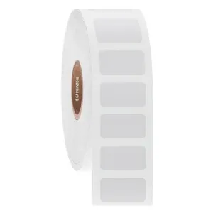 LabTAG FJT-51NPC1-2WH Permanent FreezerTAG - Deep-Freeze Labels for Thermal-Transfer Barcode Printers 0.75" x 0.4", White 1 Inch Core