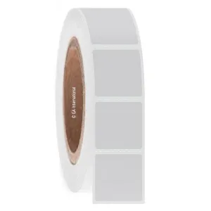 LabTAG FJT-527C3-2WH Permanent FreezerTAG - Deep-Freeze Labels for Thermal-Transfer Barcode Printers 1.125" x 1.125", White, 3" Core