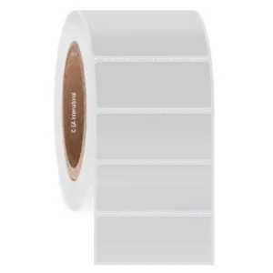 LabTAG FJT-5C3-4WH Permanent FreezerTAG - Deep-Freeze Labels for Thermal-Transfer Barcode Printers 2.5" x 1", White 3 Inch Core