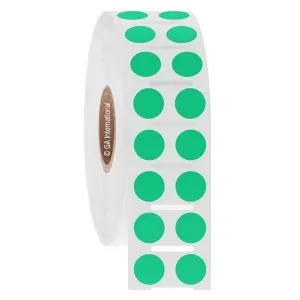 LabTAG FJT-61NPNOTC1-4MT Permanent FreezerTAG - Deep-Freeze Labels for Thermal-Transfer Barcode Printers 0.354", Mint, 1" Core