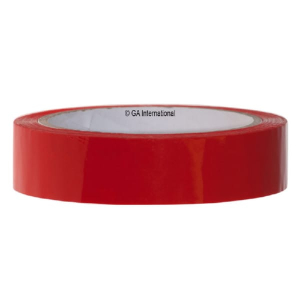LabTAG FTP-24RE TransluTAPE - Translucent Color Freezer Tape 0.94" x 180′, Red, 3" Core