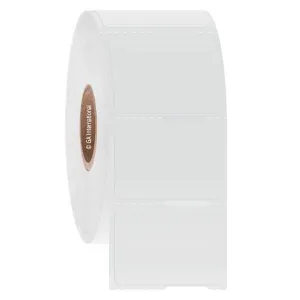 LabTAG GANA-9NOTC1-1 Cryo-OmniTAG - Transparent Cryogenic & Autoclave-Resistant Thermal-Transfer Labels 1.25" x 0.875", Clear, 1" Core