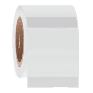 LabTAG HBTT-324NOTC3-1WH Cryo-WrapTAG - Wrap-Around Cryogenic Thermal-Transfer Labels 3 x 0.625 + 2.825" wrap, White + Transparent 3 Inch Core