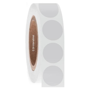 LabTAG JTTA-273NPC3-2WH NitroTAG - Cryogenic Barcode Labels for Liquid Nitrogen Storage 1.125" / 28.6mm (circle), White, 3" Core