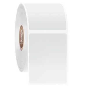 LabTAG JTTA-275C1-1WH NitroTAG - Cryogenic Barcode Labels for Liquid Nitrogen Storage 1.5" x 2" / 38.1mm x 50.8mm, White, 1" Core