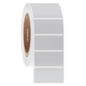 LabTAG JTTA-28C3-2WH NitroTAG - Cryogenic Barcode Labels for Liquid Nitrogen Storage 2" x 1" / 50.8mm x 25.4mm, White, 3" Core