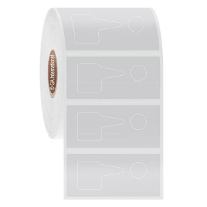 LabTAG JTTA-292C1-2WH NitroTAG - Thermal Transfer Cryo Barcode Labels for 1.5 ml Microcentrifuge Tubes 0.98 x 0.59 + 0.33, White 1 Inch Core