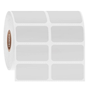 LabTAG JTTA-30C1-2WH NitroTAG - Cryogenic Barcode Labels for Liquid Nitrogen Storage 1.5" x 0.75" (2 across), White 1 Inch Core