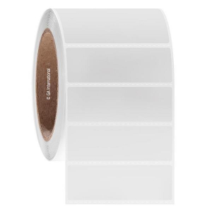 LabTAG JTTA-36C3-1WH NitroTAG - Cryogenic Barcode Labels for Liquid Nitrogen Storage 3" x 1" / 76.2mm x 25.4mm, White, 3" Core