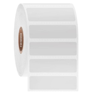 LabTAG JTTA-38C1-2WH NitroTAG - Cryogenic Barcode Labels for Liquid Nitrogen Storage 1.75" x 0.5" / 44.5mm x 12.7mm, White, 1" Core