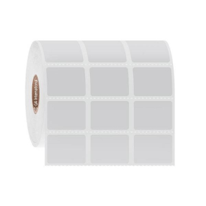 LabTAG JTTA-3C1-5.5WH NitroTAG - Cryogenic Barcode Labels for Liquid Nitrogen Storage 1" x 0.75" (3 across), White 1 Inch Core