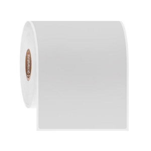 LabTAG JTTA-537C1-0.5WH NitroTAG - Cryogenic Barcode Labels for Liquid Nitrogen Storage 2.75" x 4.7" / 69.9mm x 119.4mm, White, 1" Core