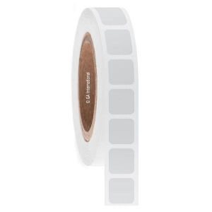 LabTAG JTTA-69C3-2WH NitroTAG - Cryogenic Barcode Labels for Liquid Nitrogen Storage 0.75" x 0.75" / 19.1mm x 19.1mm, White, 3" Core