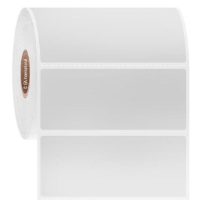 LabTAG JTTA-86C1-1WH NitroTAG - Cryogenic Barcode Labels for Liquid Nitrogen Storage 3" x 1.25" / 76.2mm x 31.8mm, White, 1" Core