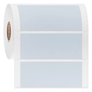 LabTAG L2FD-11C1-1WH Cryogenic Cover-Up Labels for Frozen Vials and Tubes 3.5" x 1.25", Core 1 inch