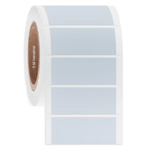 LabTAG L2FD-11C3-1WH Cryogenic Cover-Up Labels for Frozen Vials and Tubes 3.5" x 1.25", Core 3 inch