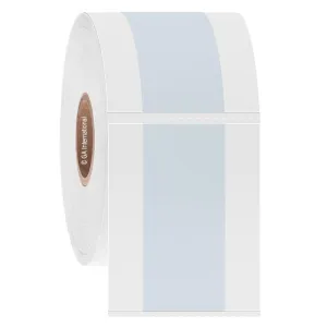 LabTAG L2FD-5C1-1WH Cryogenic Cover-Up Labels for Frozen Vials and Tubes 1.625" x 2", Core 1 inch