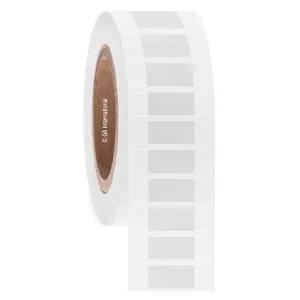 LabTAG L2FT-1C3-5WH Cryogenic Thermal-Transfer Labels for Frozen Vials and Tubes 1.75" x 0.5", Core 3 inch