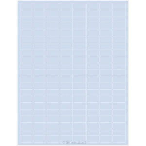 LabTAG LCB-12CI Blackout CryoSTUCK - Cryogenic Laser Labels for Frozen Surfaces 0.94" x 0.5"/ 23.9mm x 12.7mm, Cool Ice