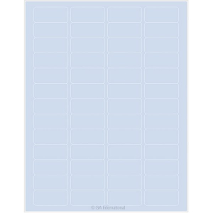 LabTAG LCB-8CI Blackout CryoSTUCK - Cryogenic Laser Labels for Frozen Surfaces 1.77" x 0.79" / 45mm x 20.1mm, Cool Ice