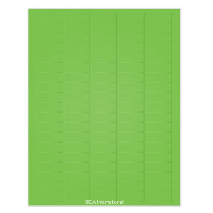 LabTAG LCS-6GA CryoSTUCK - Cryogenic Laser Labels for Frozen Vials and Containers 1.42" x 0.55" / 36mm x 14mm, Green Apple